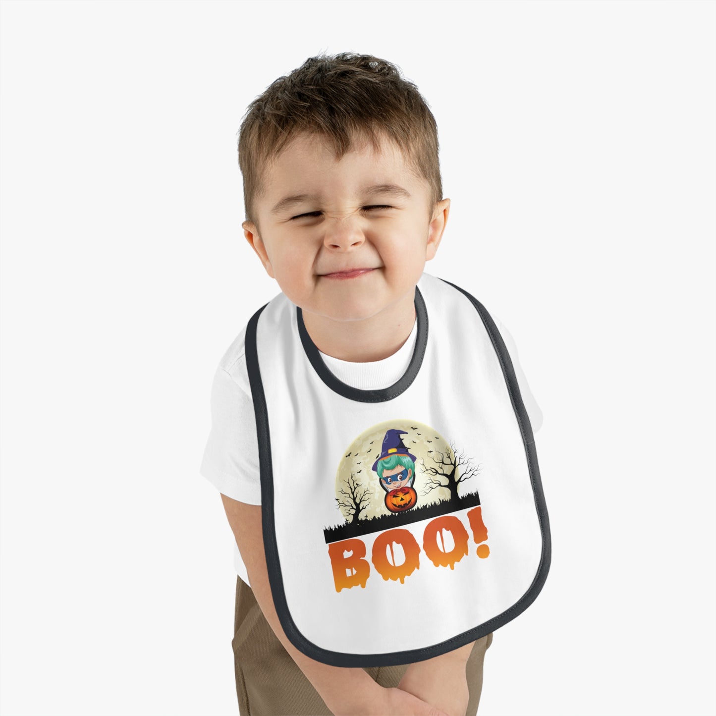Baby Bib - Boo