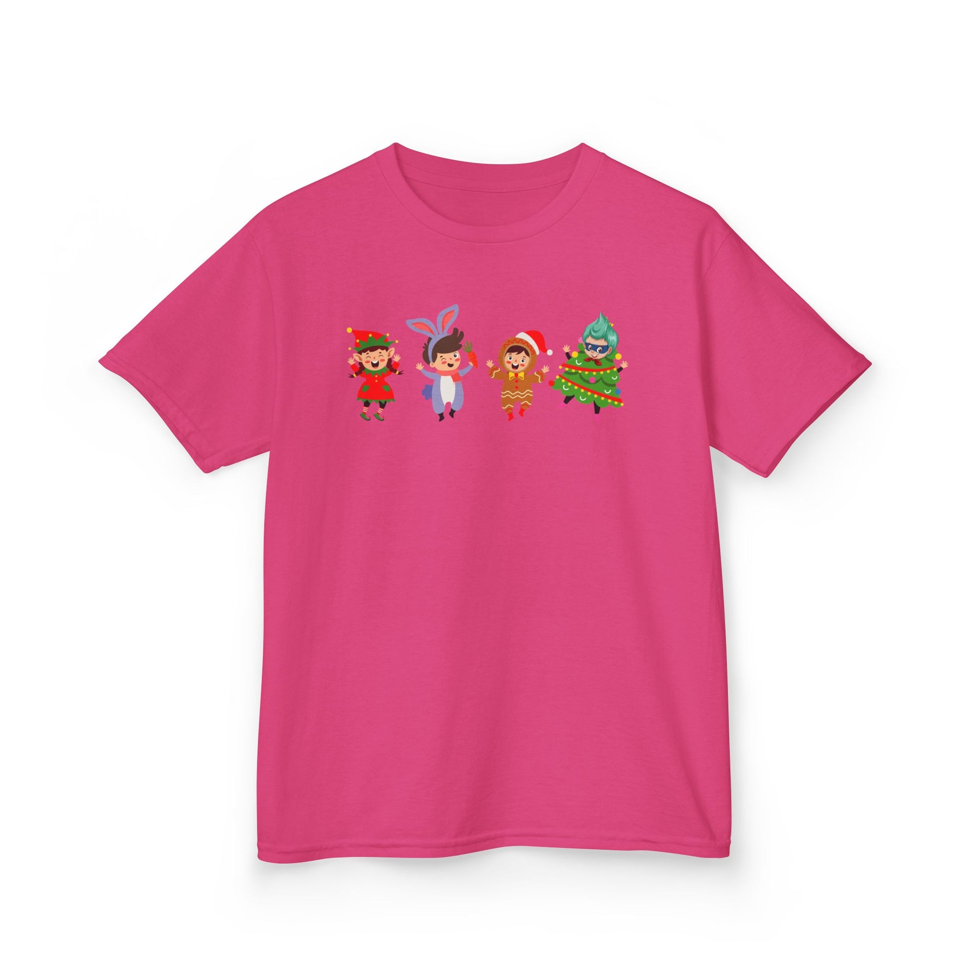 Kids Heavy Cotton™ Tee - Super kiddo in christmas tree attire - [[{"value":"Wonderwear Kid"}]]