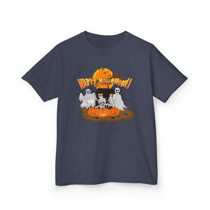 Kids Heavy Cotton™ Tee - Super kiddo with ghost - [[{"value":"Wonderwear Kid"}]]