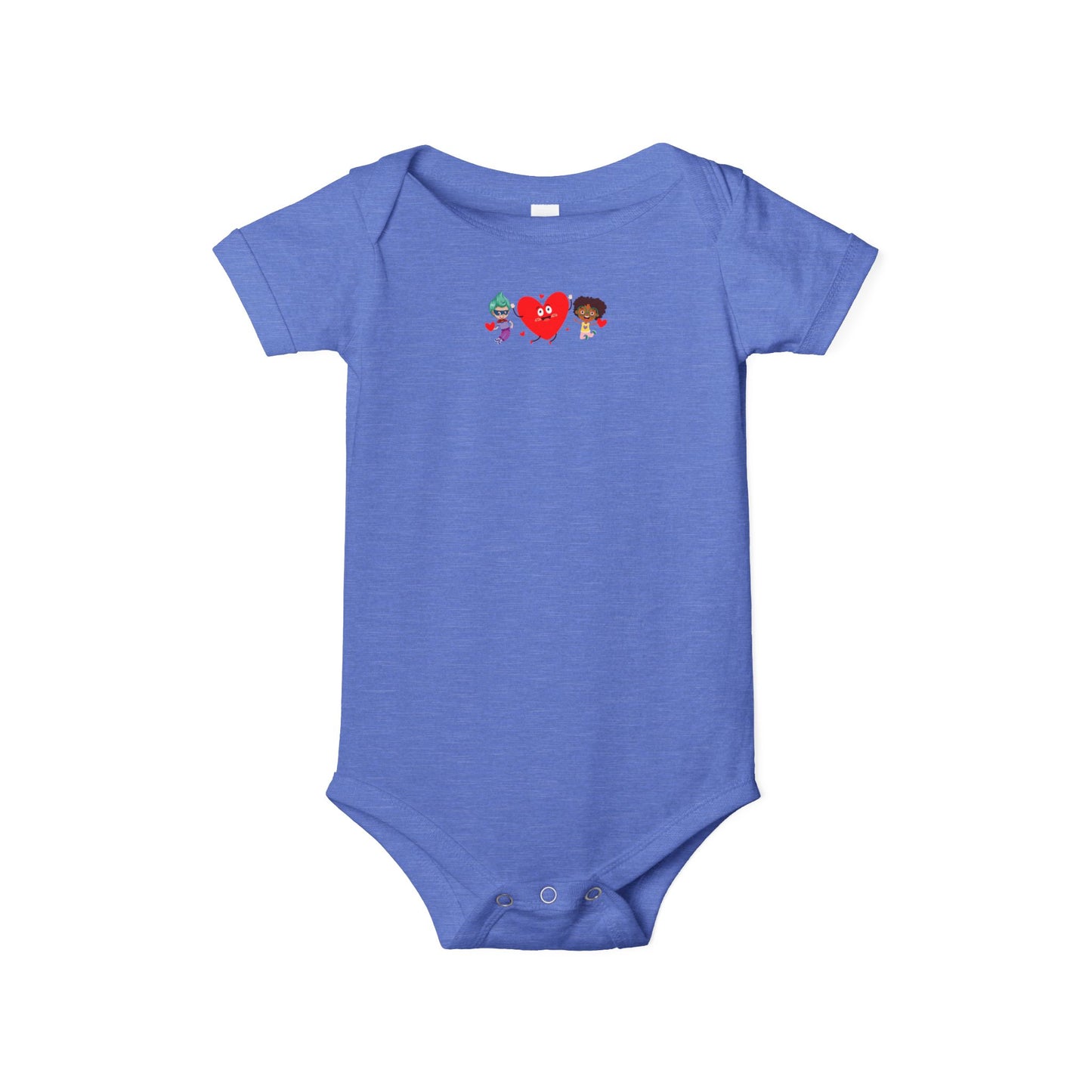 Infant Jersey One Piece - Valentines - Super kiddo and friend - [[{"value":"Wonderwear Kid"}]]