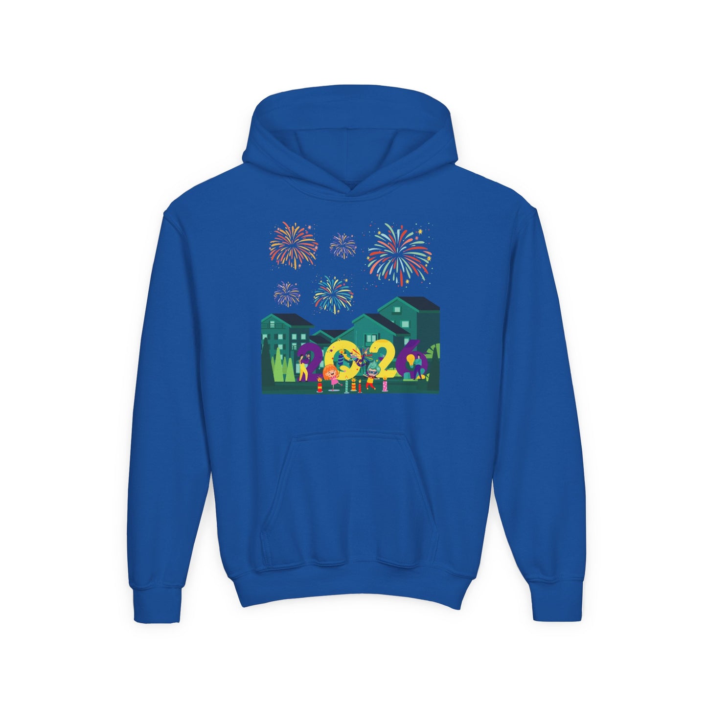 Youth Heavy Blend Hooded Sweatshirt - Super kiddo on house