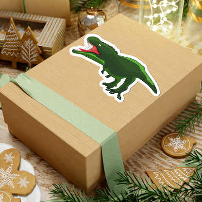 Kiss-Cut Vinyl Decals - Tyrannosaurus Angry Printify