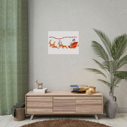 Rolled Posters - Santa kiddo - [[{"value":"Wonderwear Kid"}]]