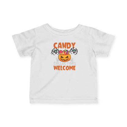 Infant Fine Jersey Tee - Candy collectors by super kiddo Printify