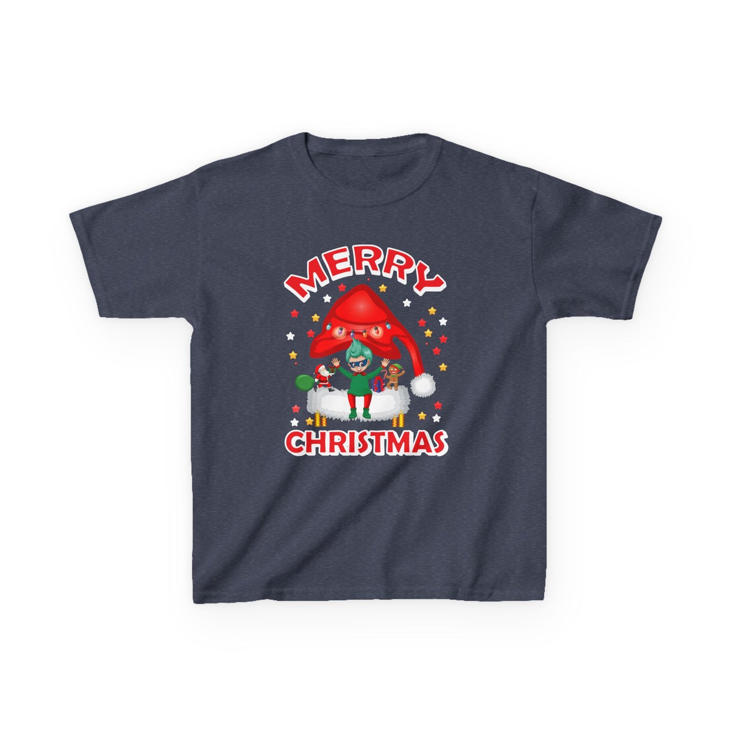 Kids Heavy Cotton™ Tee - Merry christmas - [[{"value":"Wonderwear Kid"}]]