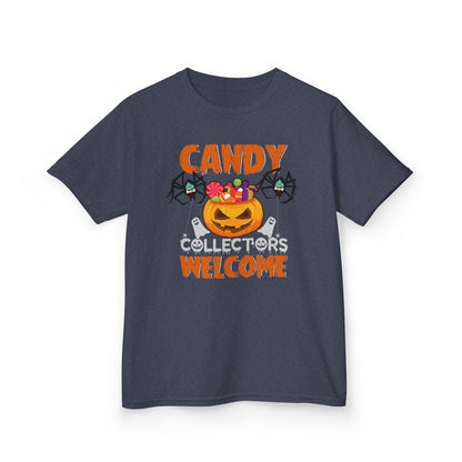 Kids Heavy Cotton™ Tee - Candy collectors by super kiddo Printify