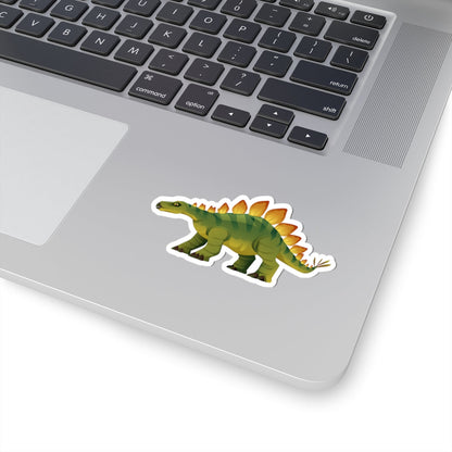 Kiss-Cut Vinyl Decals - Stegosaurus Printify