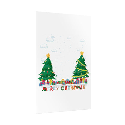 Rolled Posters - Christmas and snowing - [[{"value":"Wonderwear Kid"}]]