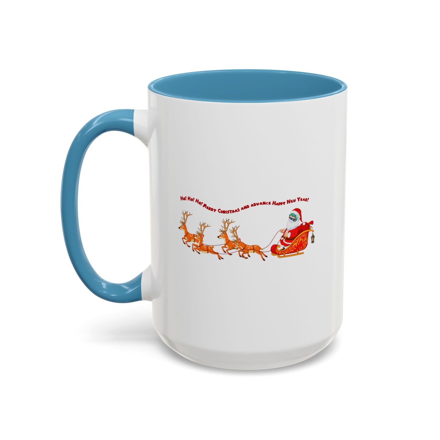 Accent Coffee Mug - Santa kiddo