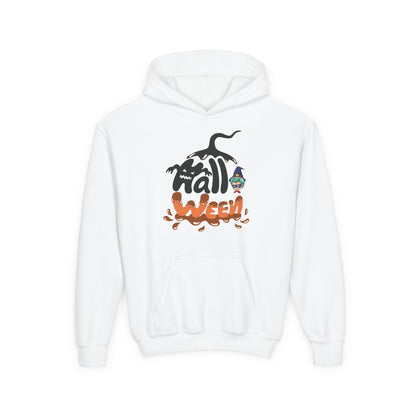 Youth Heavy Blend Hooded Sweatshirt - Holloween Printify