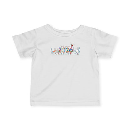 Infant Fine Jersey Tee - Happy 2026 - [[{"value":"Wonderwear Kid"}]]