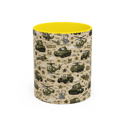 Accent Coffee Mug  (11/15 oz) - Military Kids