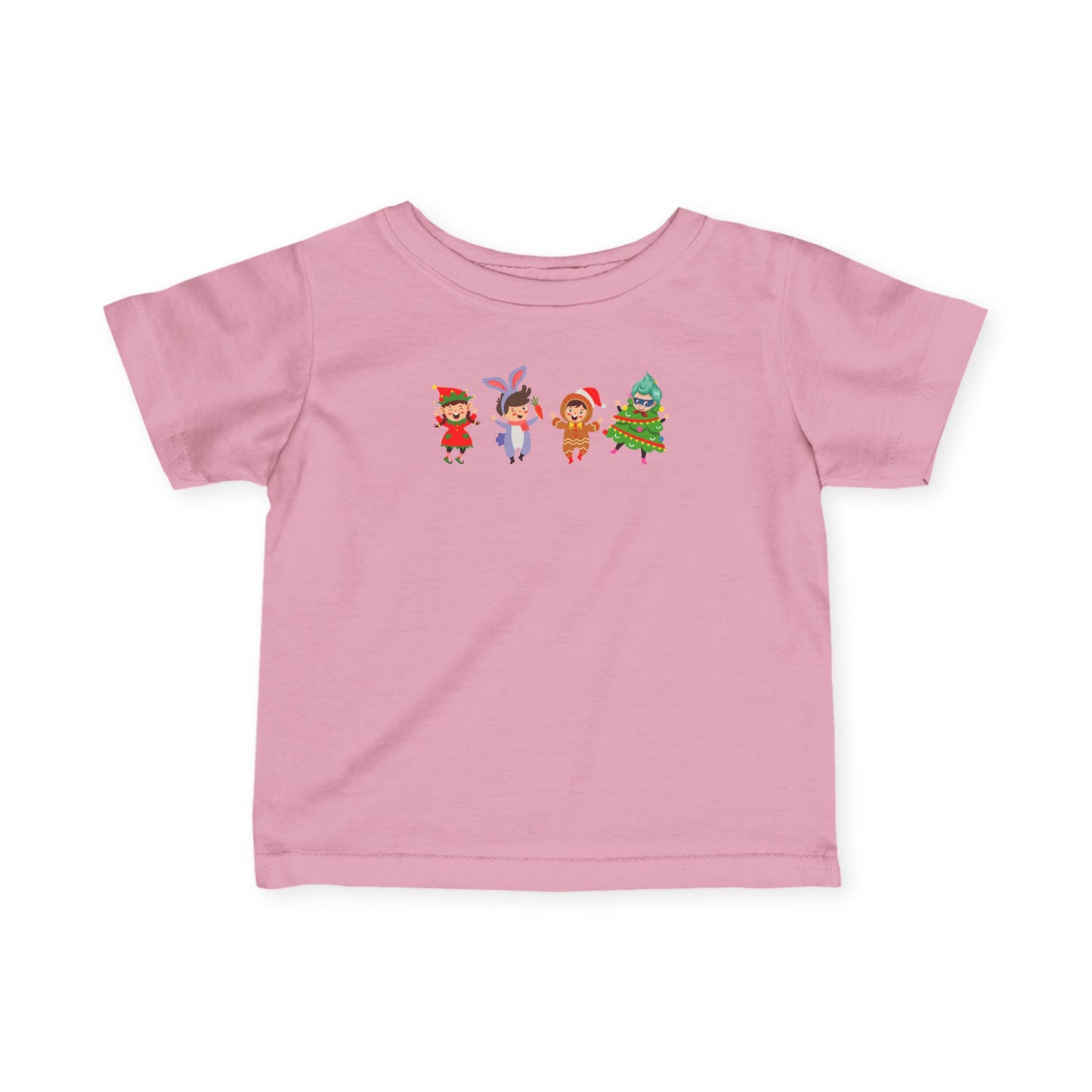 Infant Fine Jersey Tee - Super kiddo in christmas tree attire - [[{"value":"Wonderwear Kid"}]]