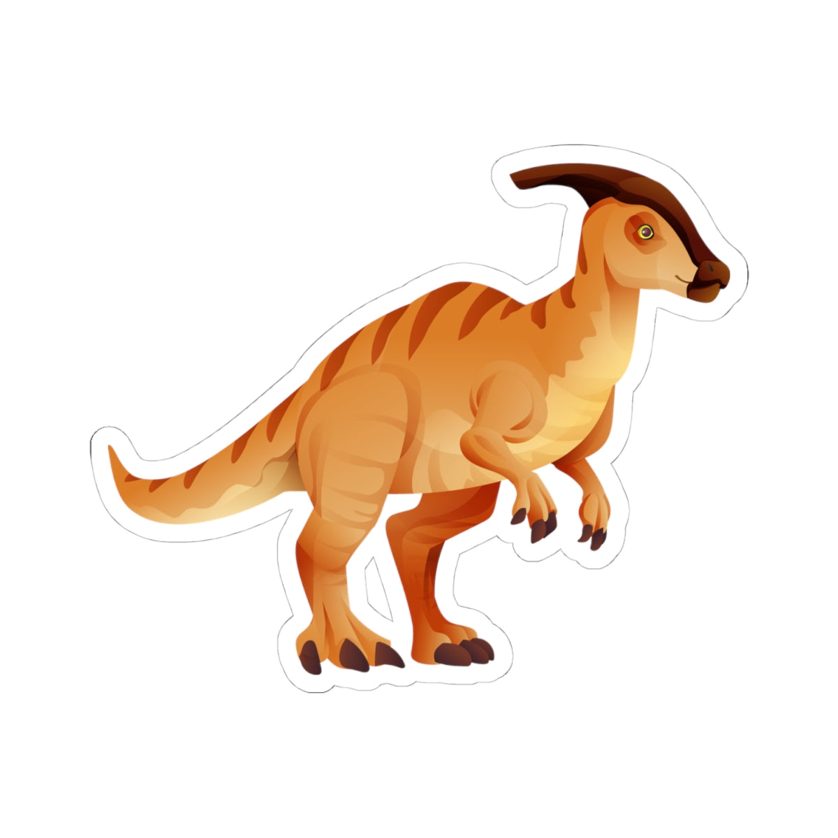 Kiss-Cut Stickers - Parasaurolophos