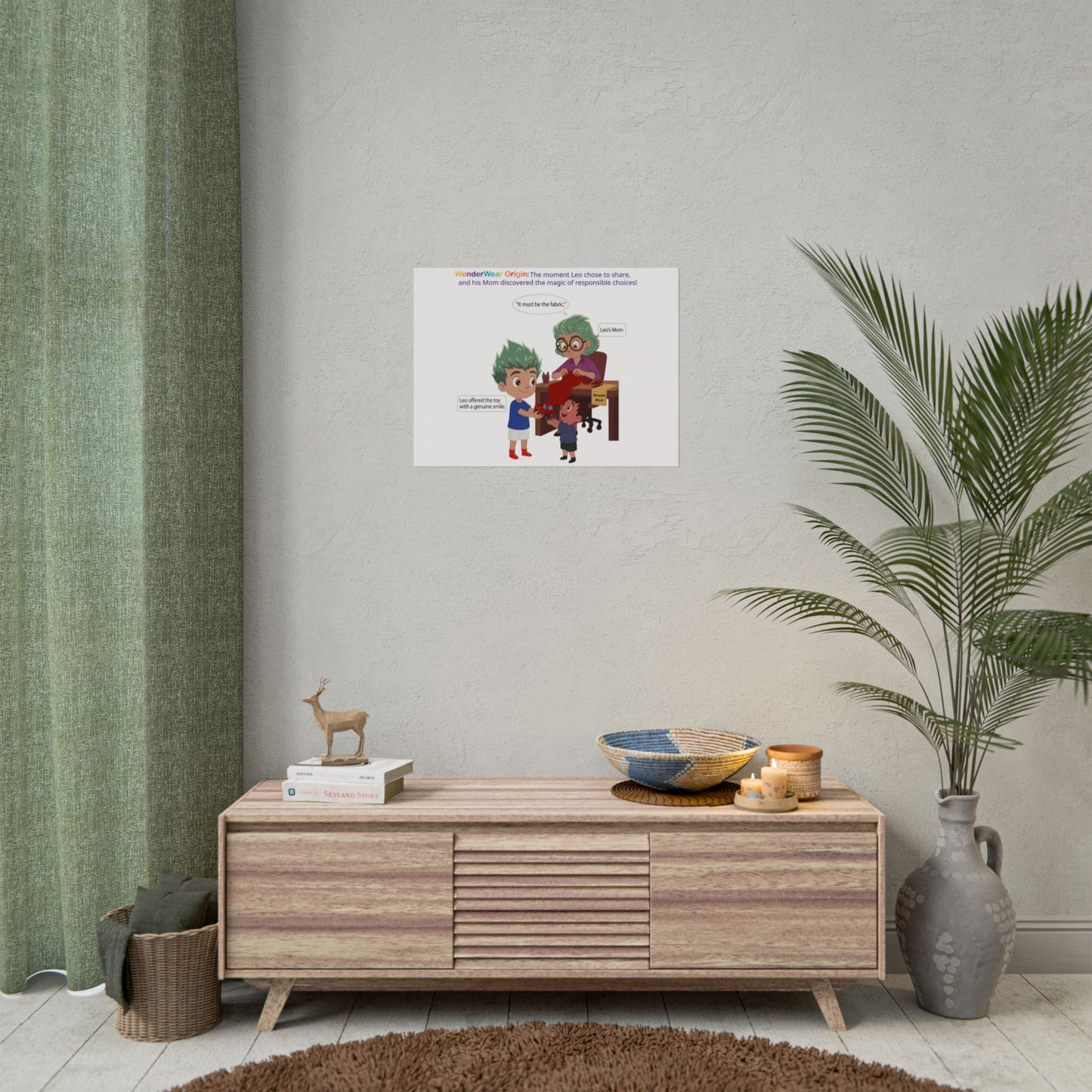 Rolled Posters - WonderWear Origin - [[{"value":"Wonderwear Kid"}]]