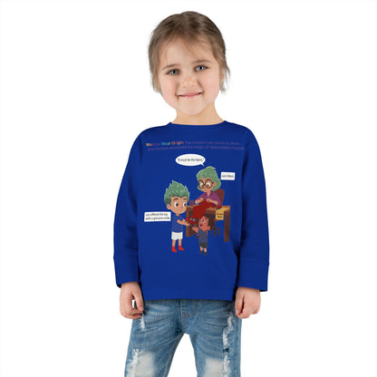Toddler Long Sleeve Tee - WonderWear Origin - [[{"value":"Wonderwear Kid"}]]