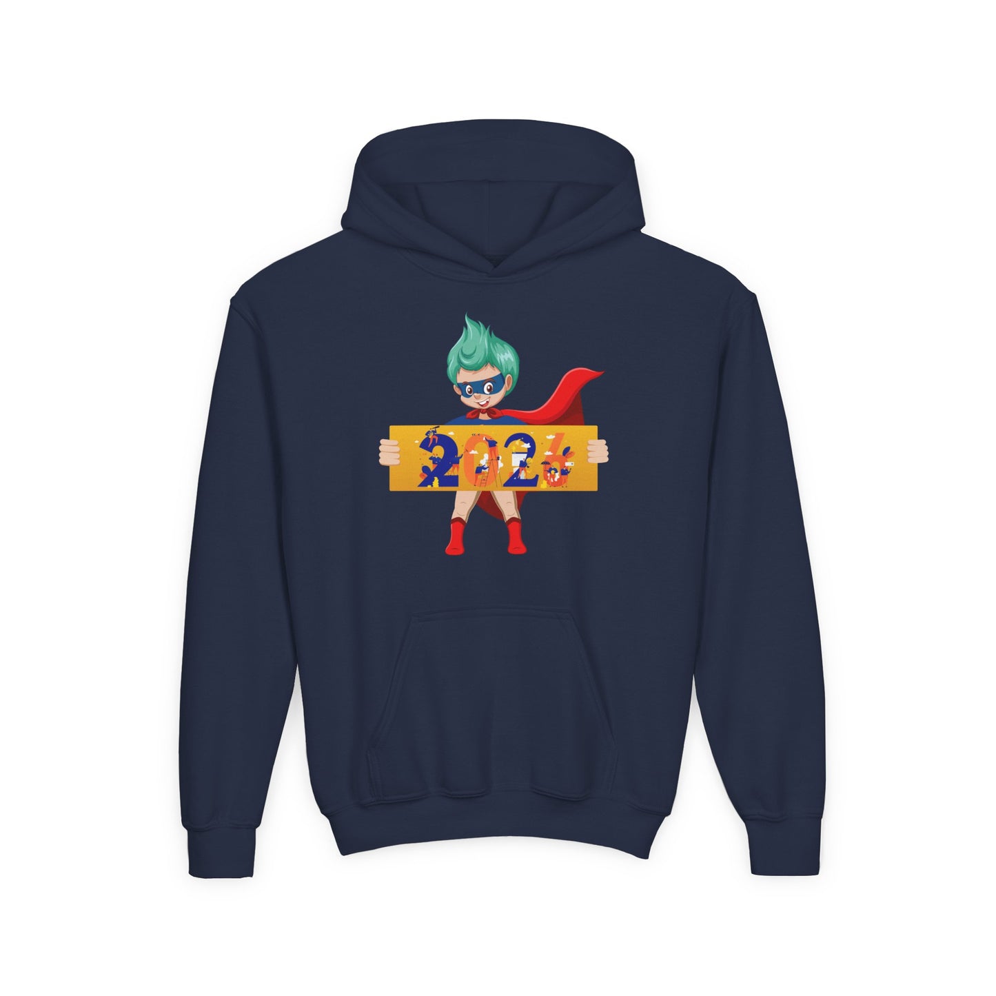 Youth Heavy Blend Hooded Sweatshirt - 2026