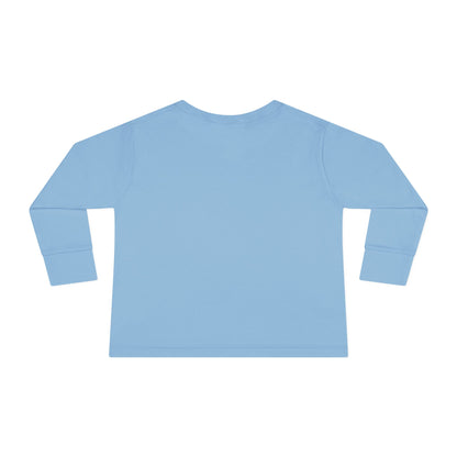 Toddler Long Sleeve Tee - Super kiddo with fireworks with text - [[{"value":"Wonderwear Kid"}]]