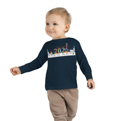 Toddler Long Sleeve Tee - Happy 2026 - [[{"value":"Wonderwear Kid"}]]