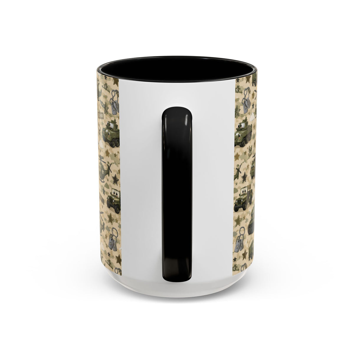 Accent Coffee Mug  (11/15 oz) - Military Kids