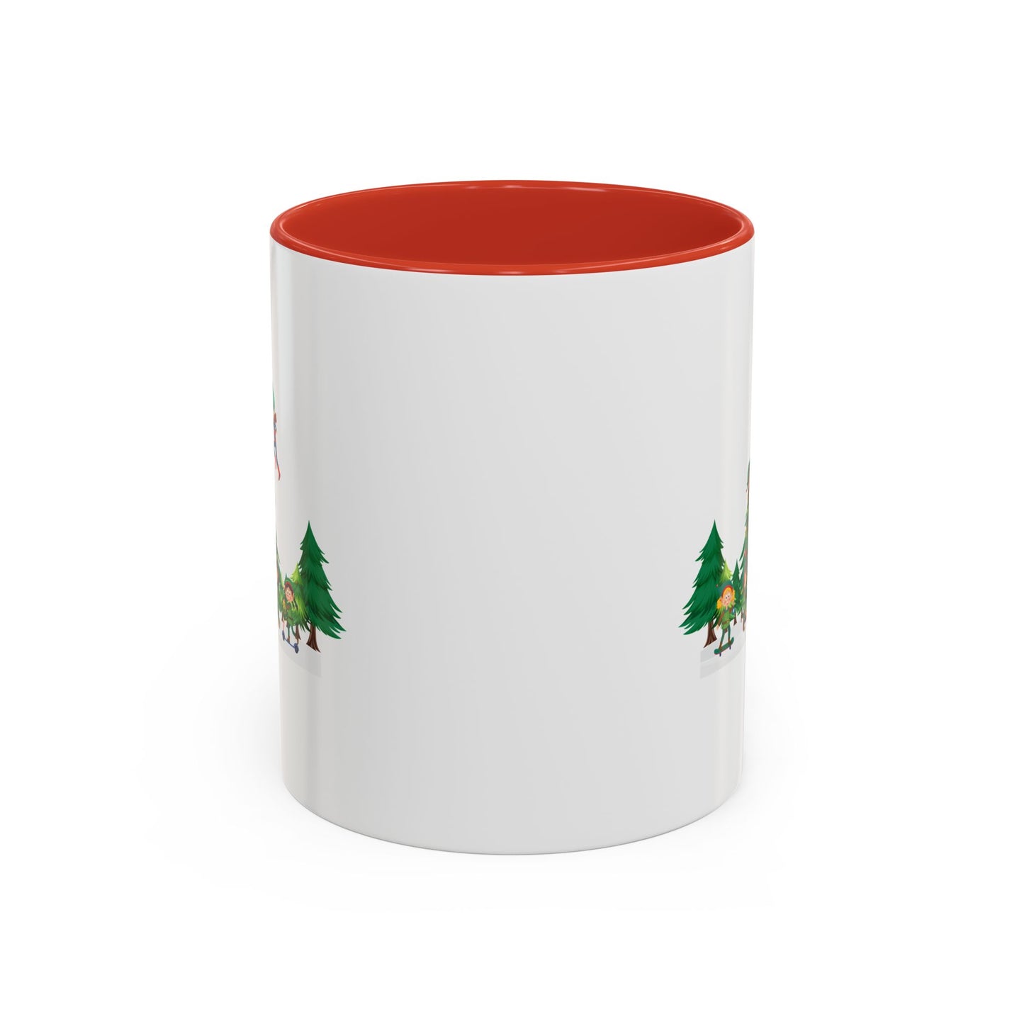 Accent Coffee Mug - Super kiddo putting the stars