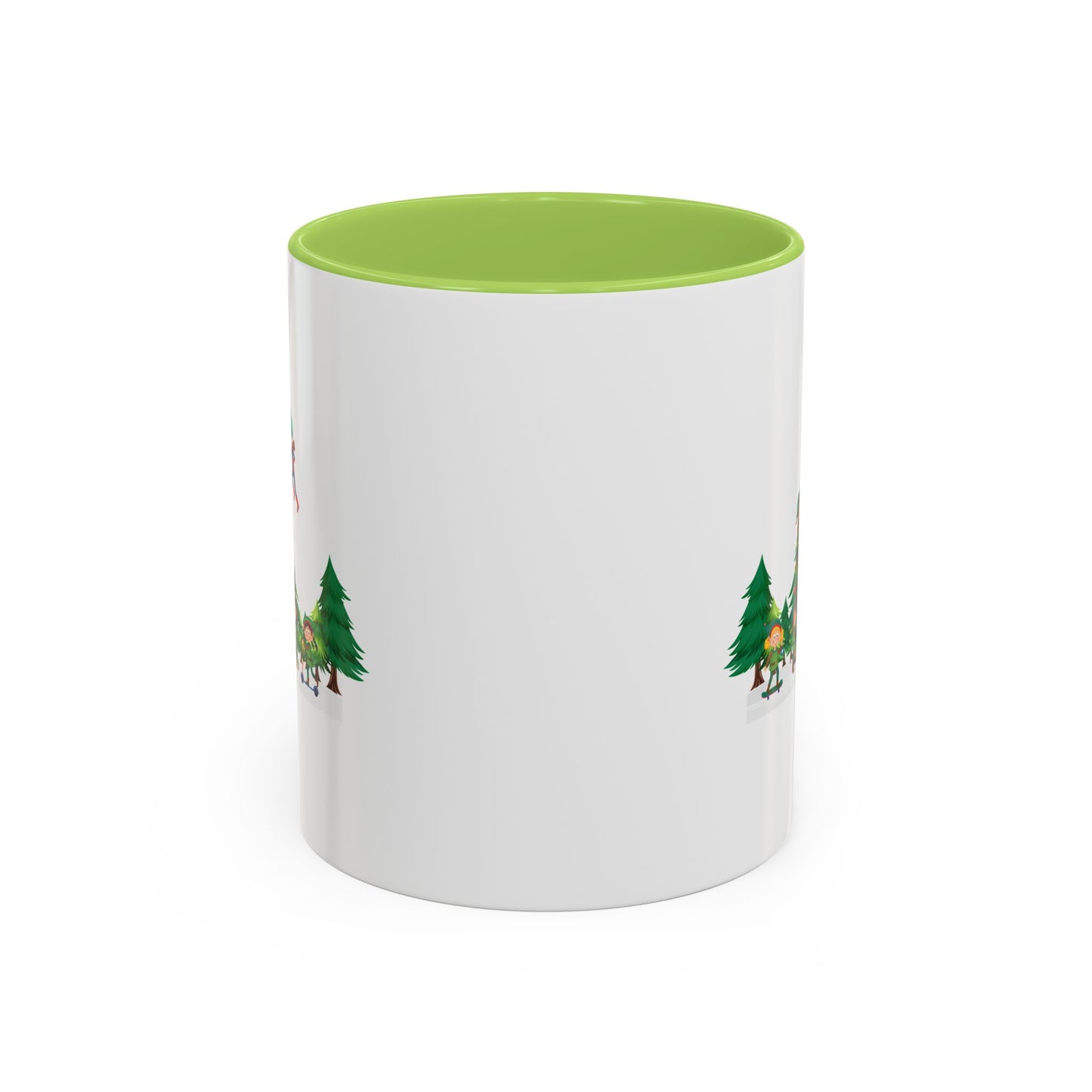 Accent Coffee Mug - Super kiddo putting the stars