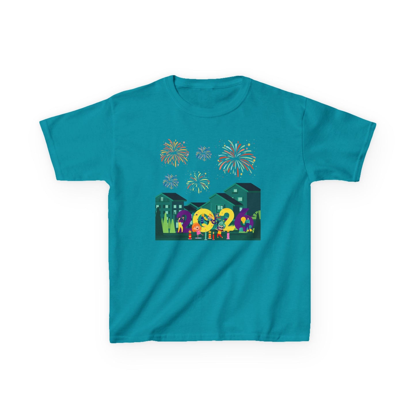 Kids Heavy Cotton™ Tee - Super kiddo on house - [[{"value":"Wonderwear Kid"}]]