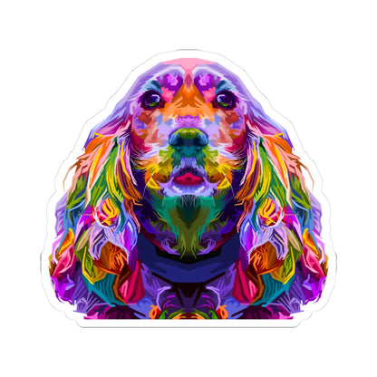Kiss-Cut Stickers - The golden retriever Printify