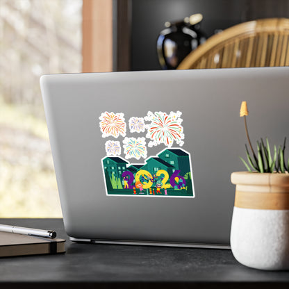 Christmas Kiss-Cut Vinyl Decals – Super kiddo on house - [[{"value":"Wonderwear Kid"}]]