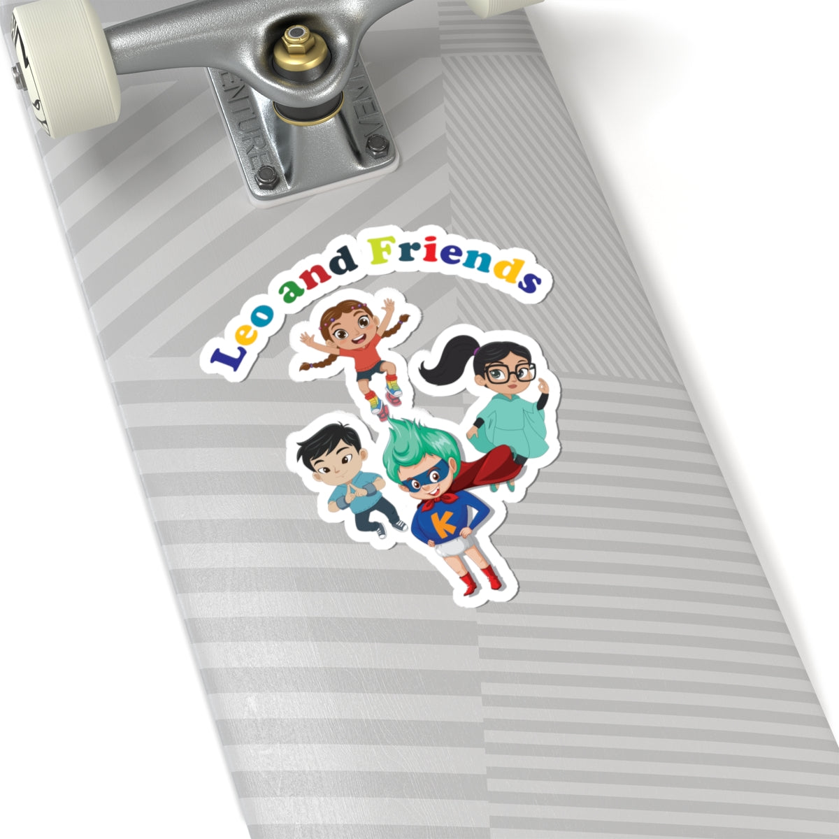 Kiss-Cut Stickers - Leo & Friends - [[{"value":"Wonderwear Kid"}]]