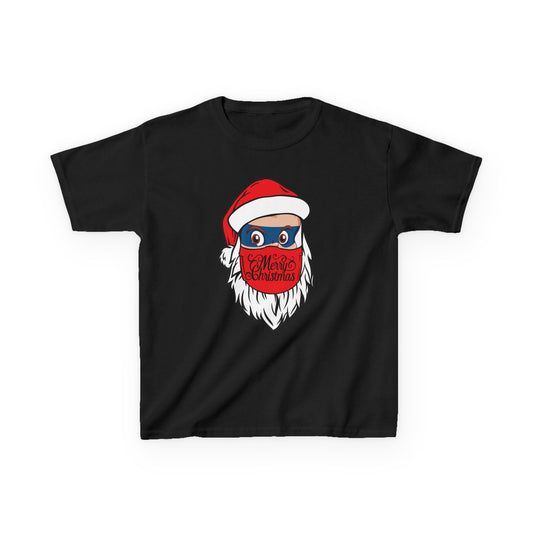Kids Heavy Cotton™ Tee - Santa Super kiddo - [[{"value":"Wonderwear Kid"}]]