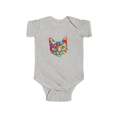 Baby Cat Bodysuit - Infant Onesie Printify
