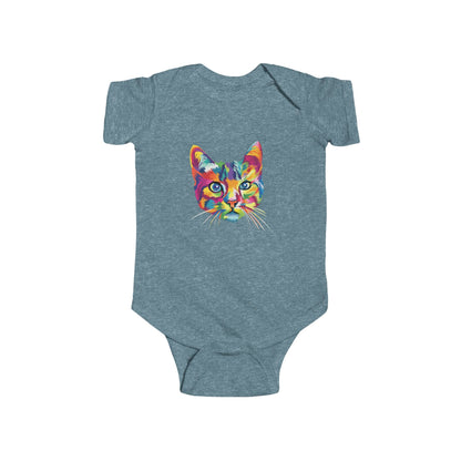 Baby Cat Bodysuit - Infant Onesie Printify