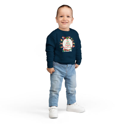 Toddler Sweatshirt - We Wish You a Merry Christmas - [[{"value":"Wonderwear Kid"}]]