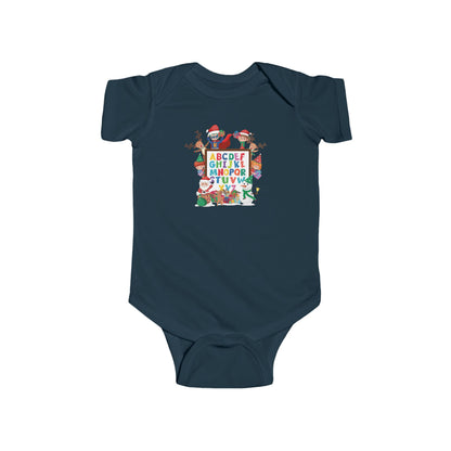 Infant Bodysuit - Christmas alphabet with super kiddo - [[{"value":"Wonderwear Kid"}]]