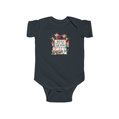 Infant Bodysuit - Christmas alphabet with super kiddo - [[{"value":"Wonderwear Kid"}]]