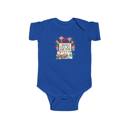 Infant Bodysuit - Christmas alphabet with super kiddo - [[{"value":"Wonderwear Kid"}]]