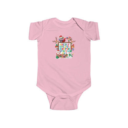 Infant Bodysuit - Christmas alphabet with super kiddo - [[{"value":"Wonderwear Kid"}]]
