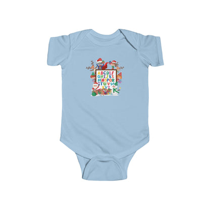 Infant Bodysuit - Christmas alphabet with super kiddo - [[{"value":"Wonderwear Kid"}]]