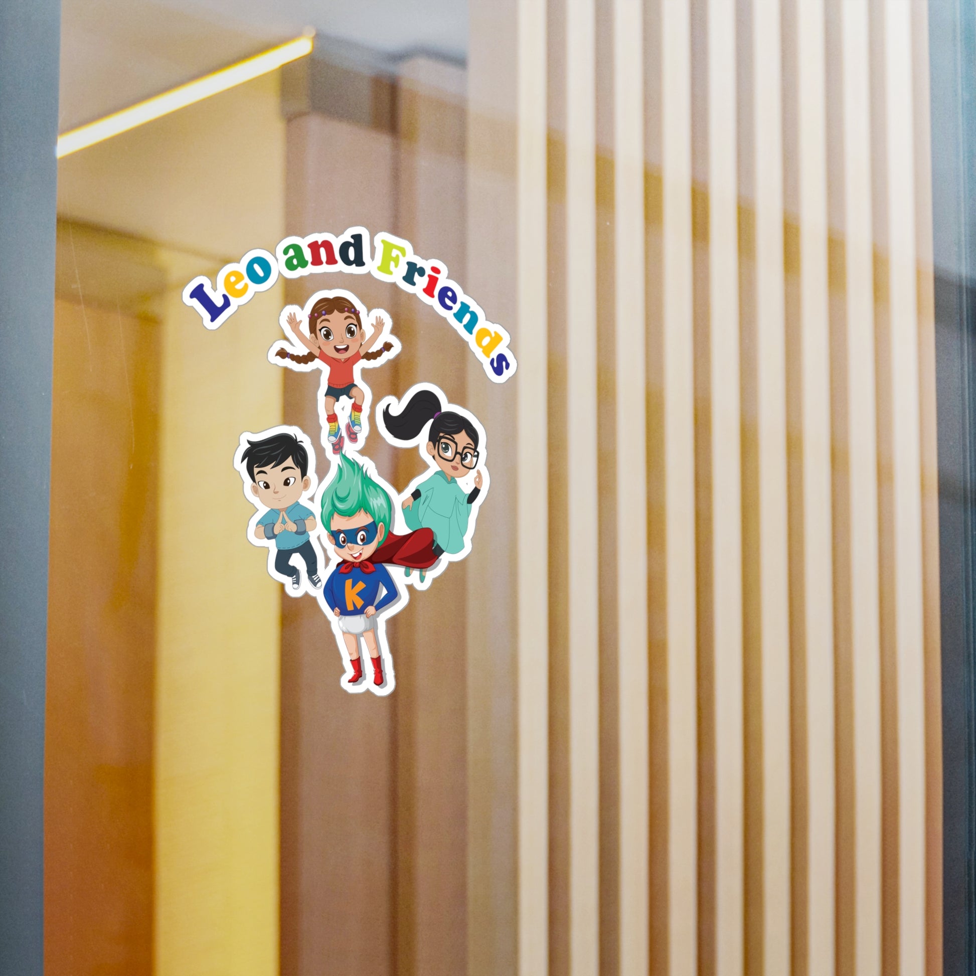 Halloween Kiss-Cut Vinyl Decals – Leo & Friends - [[{"value":"Wonderwear Kid"}]]