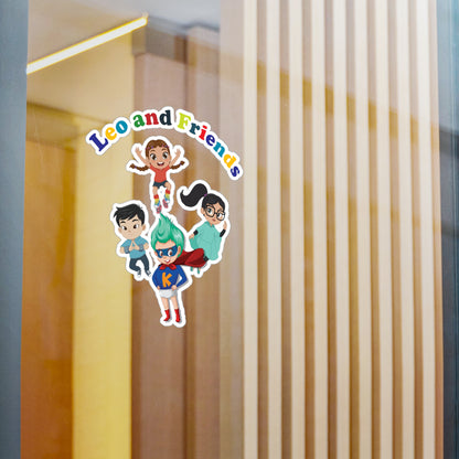 Halloween Kiss-Cut Vinyl Decals – Leo & Friends - [[{"value":"Wonderwear Kid"}]]