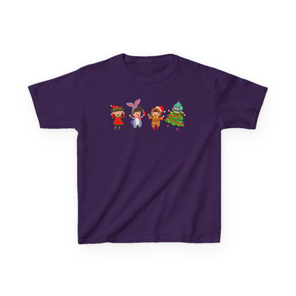 Kids Heavy Cotton™ Tee - Super kiddo in christmas tree attire - [[{"value":"Wonderwear Kid"}]]