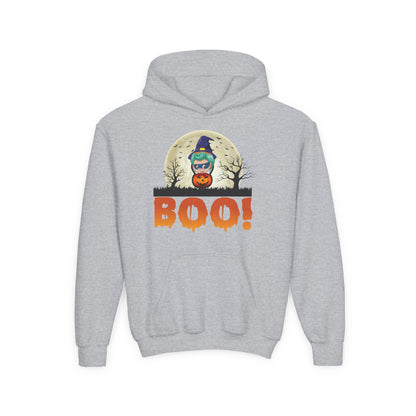 Youth Heavy Blend Hooded Sweatshirt - Boo - [[{"value":"Wonderwear Kid"}]]