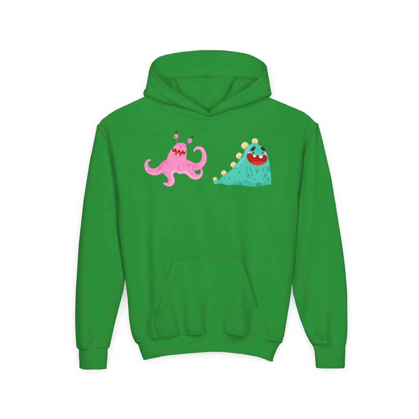 Youth Heavy Blend Hooded Sweatshirt - Joyful monster