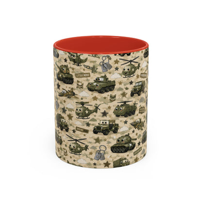 Accent Coffee Mug  (11/15 oz) - Military Kids