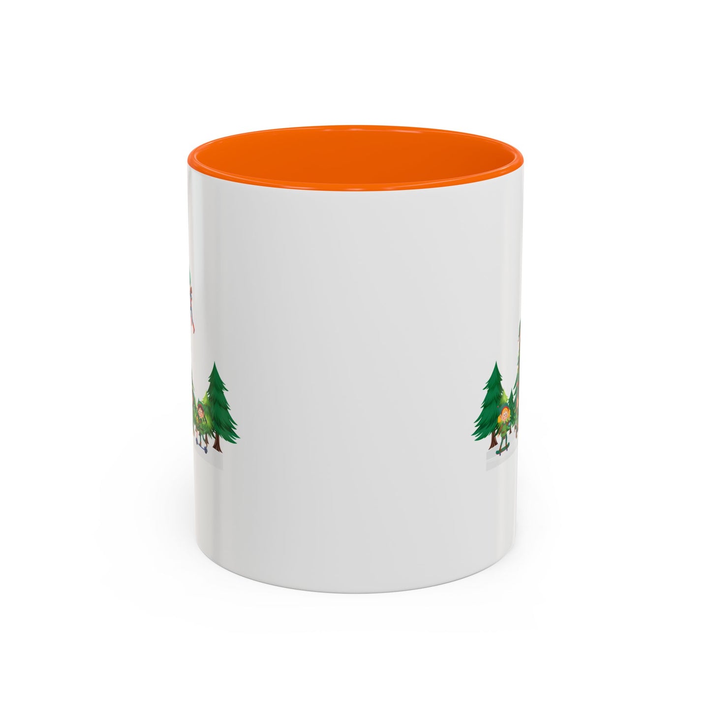 Accent Coffee Mug - Super kiddo putting the stars