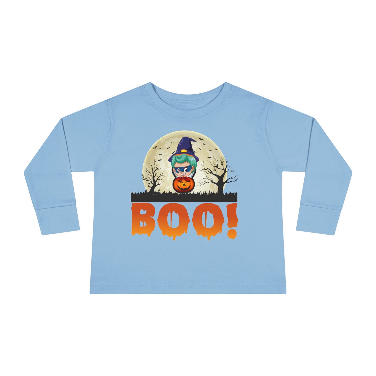 Toddler Long Sleeve Tee - Boo - [[{"value":"Wonderwear Kid"}]]