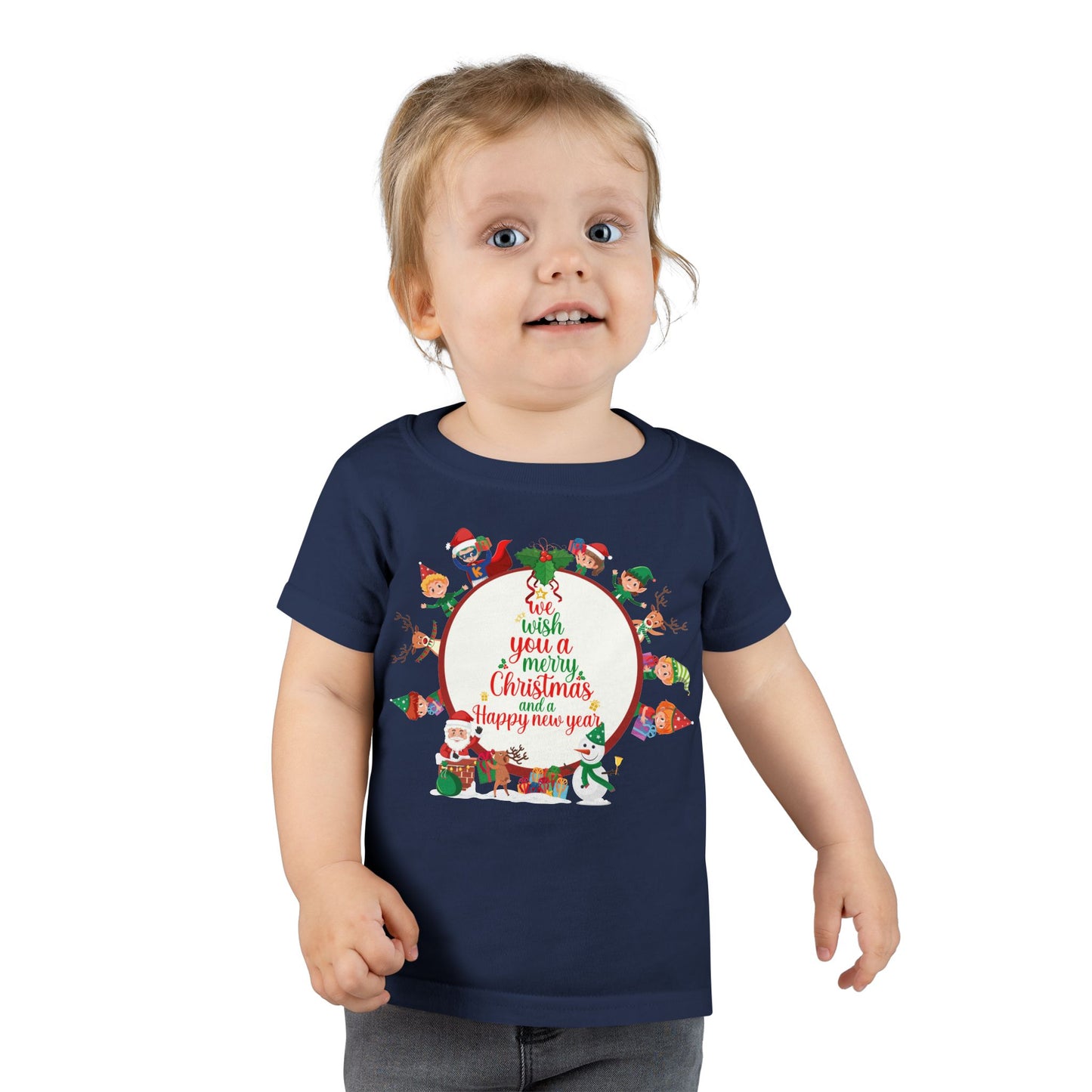Toddler T-shirt - We wish you a merry Christmas - [[{"value":"Wonderwear Kid"}]]