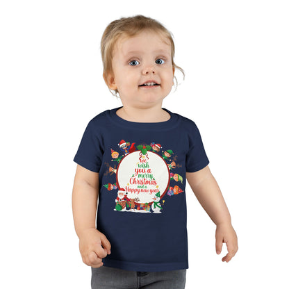 Toddler T-shirt - We wish you a merry Christmas - [[{"value":"Wonderwear Kid"}]]