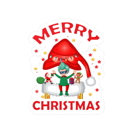 Christmas Kiss-Cut Vinyl Decals – Merry christmas - [[{"value":"Wonderwear Kid"}]]